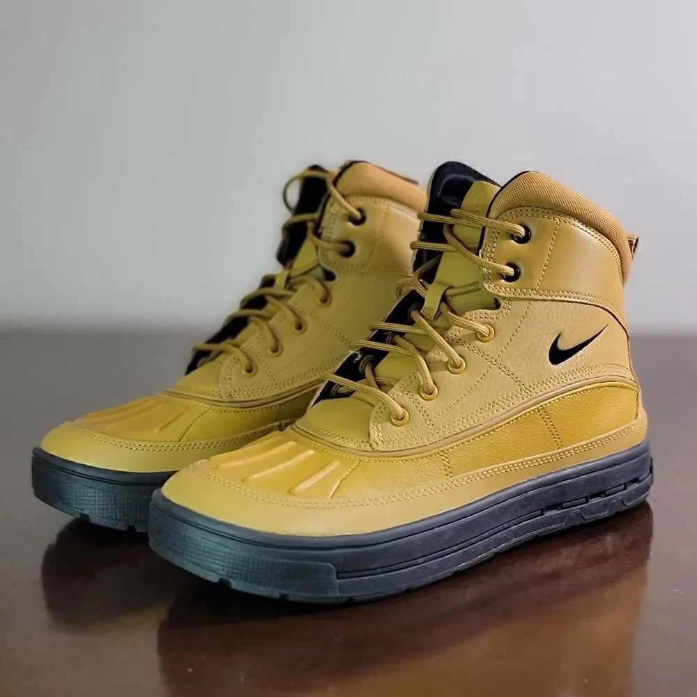 Nike ACG Woodside 2 Duck Hiking Waterproof Boots Wheat Black Size 6Y 6 New